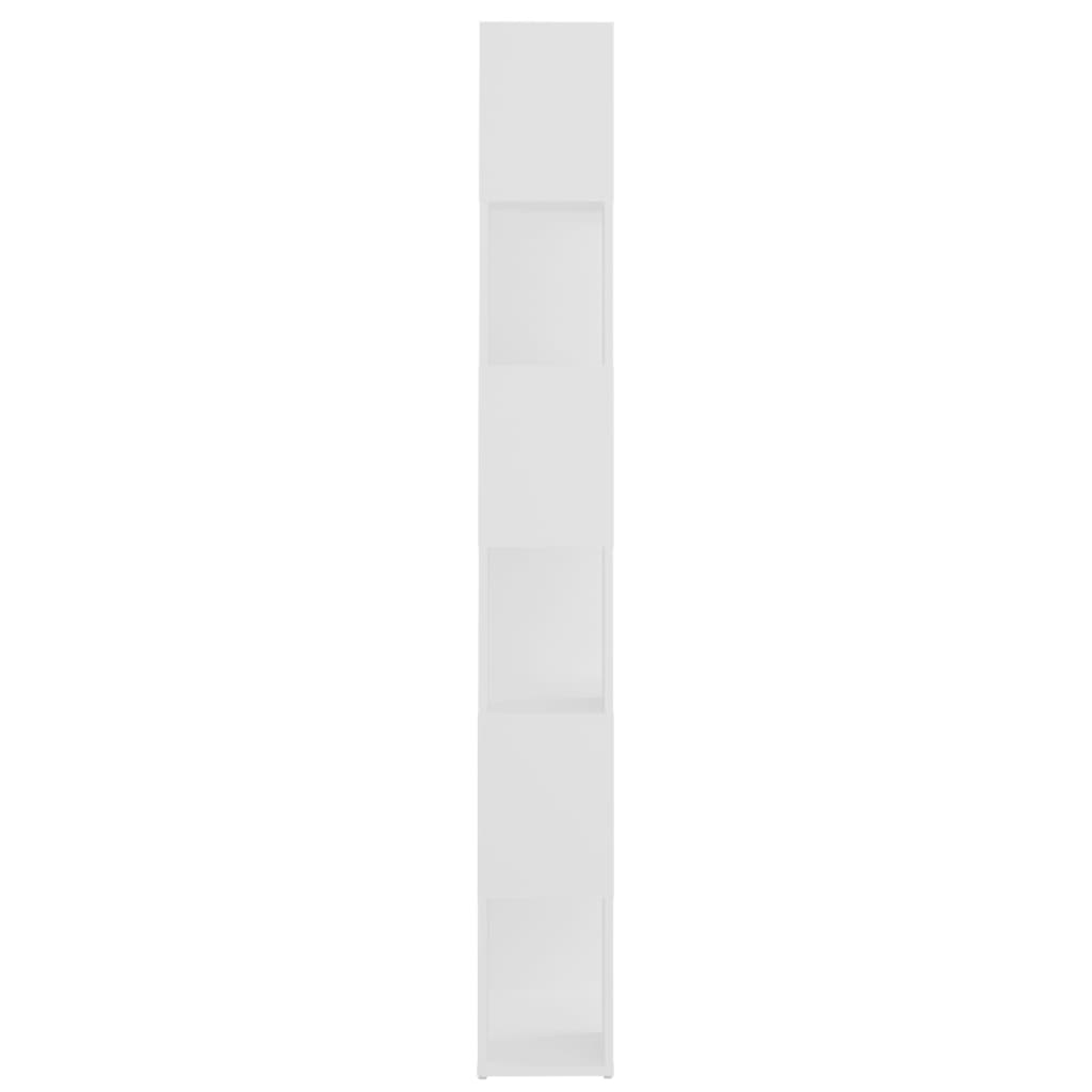 vidaXL Book Cabinet Room Divider White 60x24x186 cm