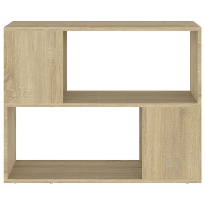 vidaXL TV Cabinet Sonoma Oak 80x24x63 cm Engineered Wood - Brown