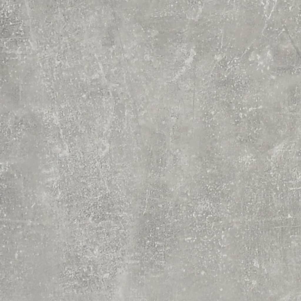 vidaXL TV Cabinet Concrete Grey 100x24x32 cm Engineered Wood