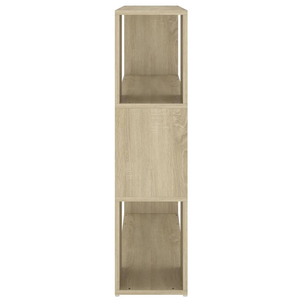 vidaXL Book Cabinet Room Divider Sonoma Oak 100x24x94 cm - Brown