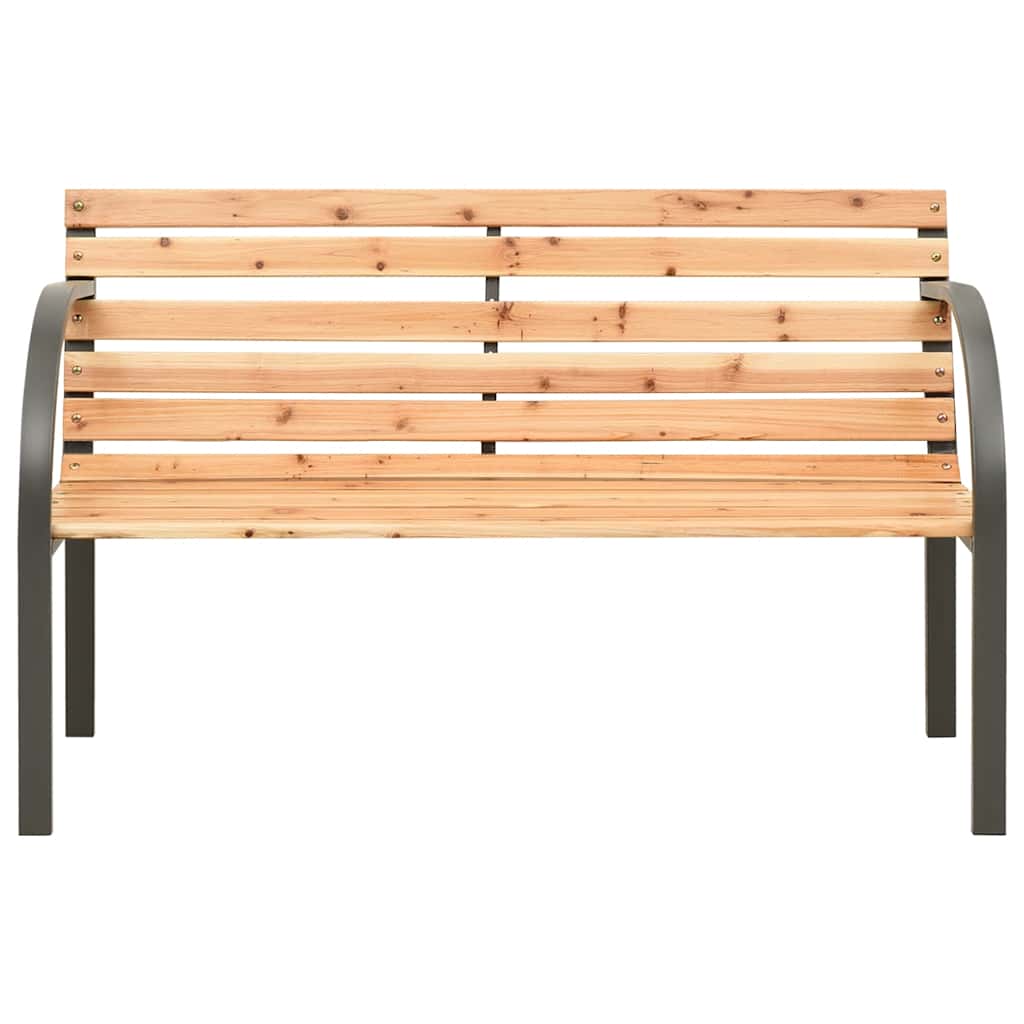 vidaXL Children Garden Bench 81 cm Chinese Fir Wood - Brown