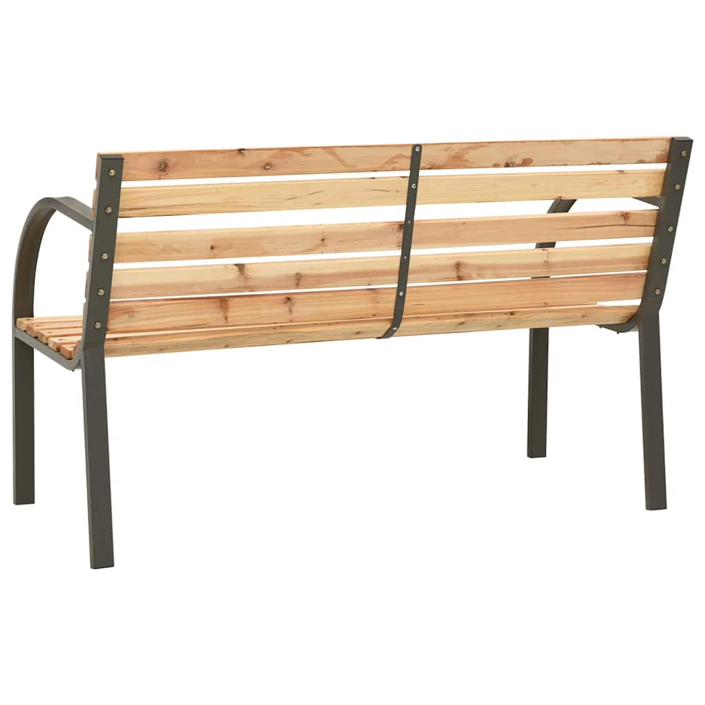 vidaXL Children Garden Bench 81 cm Chinese Fir Wood - Brown