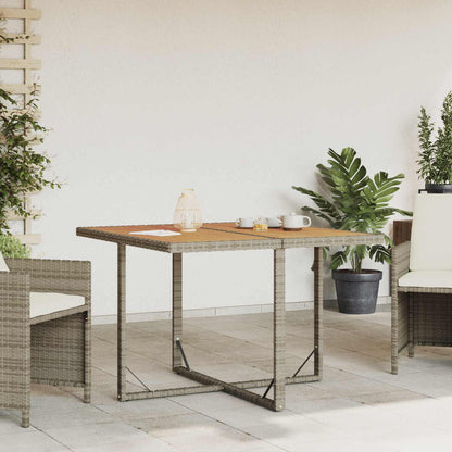 vidaXL Garden Table - Grey