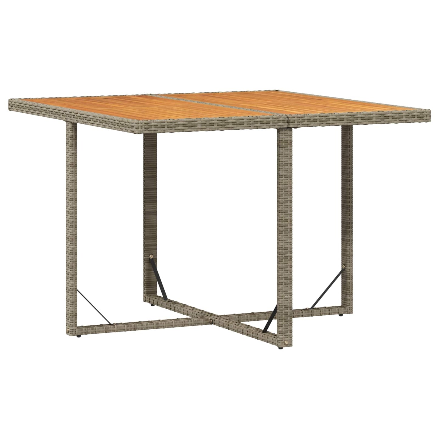 vidaXL Garden Table - Grey