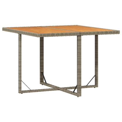 vidaXL Garden Table - Grey