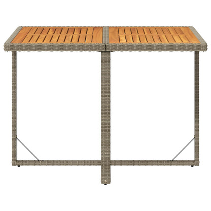 vidaXL Garden Table - Grey
