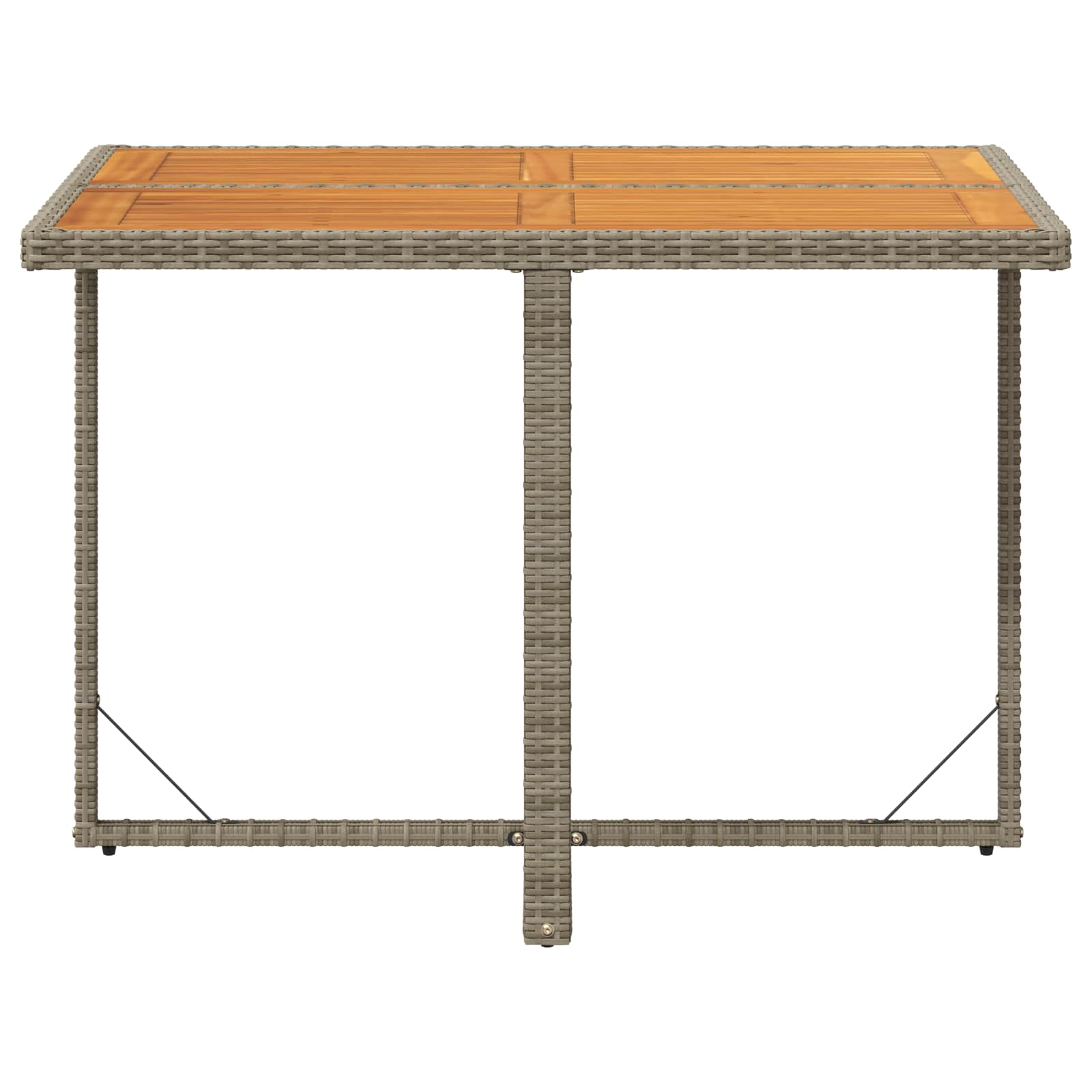 vidaXL Garden Table - Grey