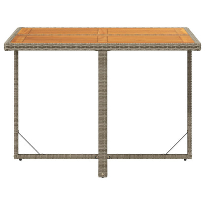 vidaXL Garden Table - Grey