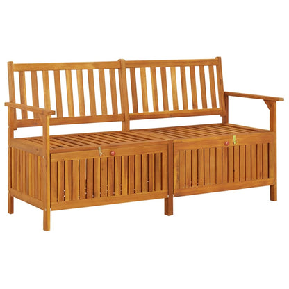 vidaXL Bench | Natural wood | Solid acacia wood | 148 cm | Bench | Rectangular - Brown - 148 x 62 x 84 cm