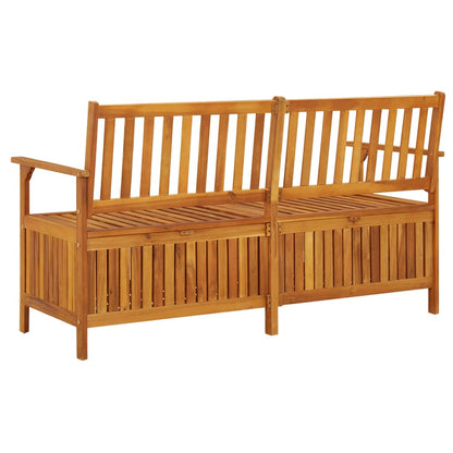 vidaXL Bench | Natural wood | Solid acacia wood | 148 cm | Bench | Rectangular - Brown - 148 x 62 x 84 cm