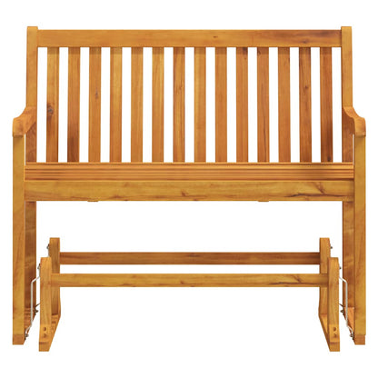 vidaXL Garden Swing Bench 110 cm Solid Acacia Wood - Brown