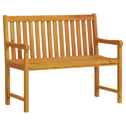 vidaXL Garden benches 1-Seater 110 x 55.5 x 90 cm Solid Acacia Wood - Brown