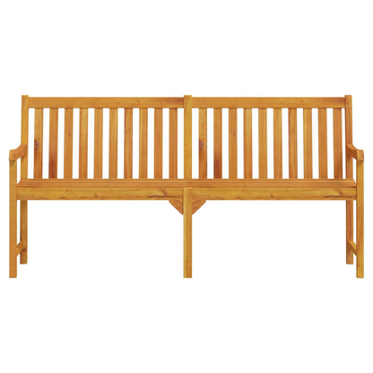 vidaXL Garden benches 1-Seater 180 x 55.5 x 90 cm Solid Acacia Wood - Brown