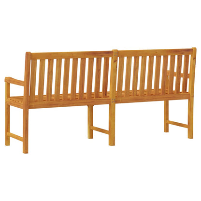 vidaXL Garden benches 1-Seater 180 x 55.5 x 90 cm Solid Acacia Wood - Brown