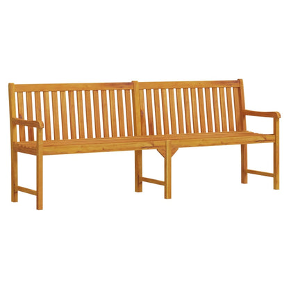 vidaXL Garden benches 1-Seater 219 x 55.5 x 90 cm Solid Acacia Wood - Brown