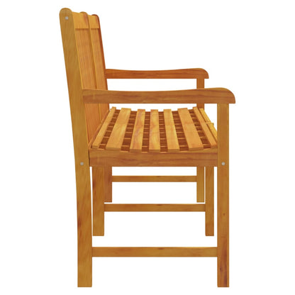 vidaXL Garden benches 1-Seater 219 x 55.5 x 90 cm Solid Acacia Wood - Brown