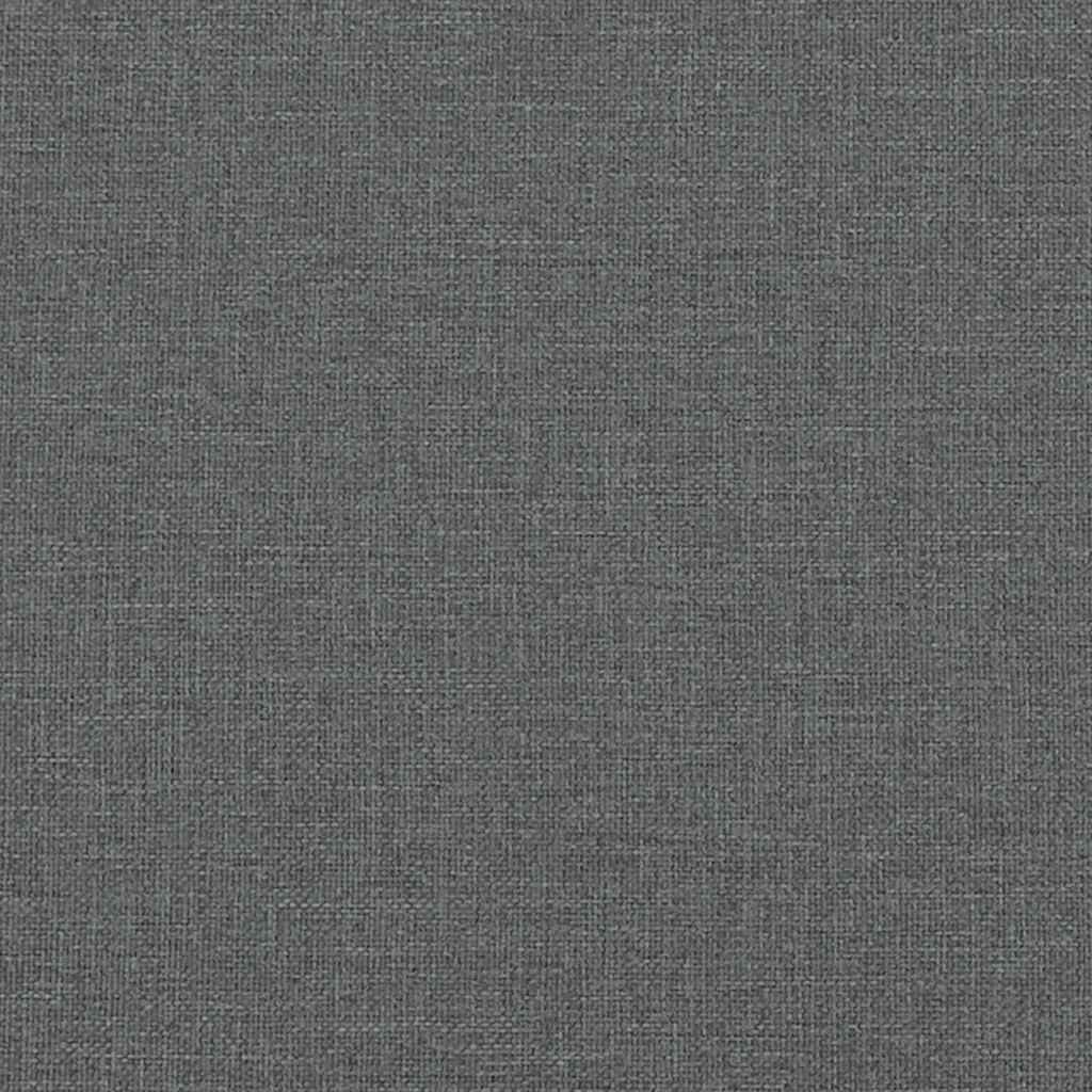 vidaXL Recliner Chair Dark Grey Fabric