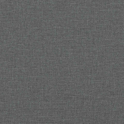 vidaXL Recliner Chair Dark Grey Fabric
