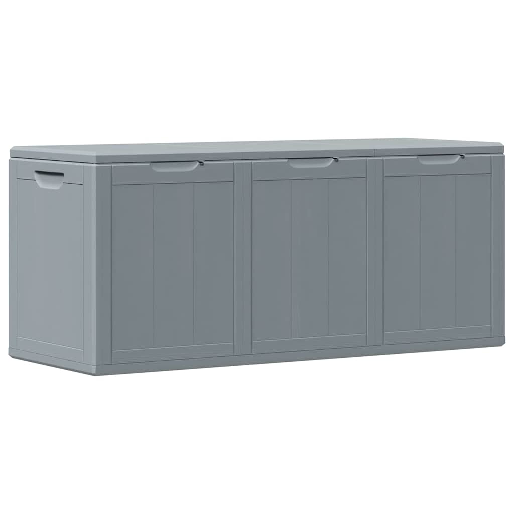 vidaXL Storage Box | Grey | Polypropylene | Large | Modern | Lightweight