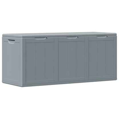 vidaXL Storage Box | Grey | Polypropylene | Large | Modern | Lightweight