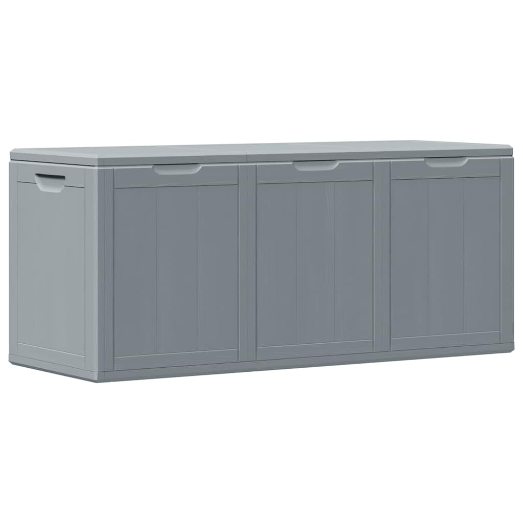 vidaXL Storage Box | Grey | Polypropylene | Large | Modern | Lightweight