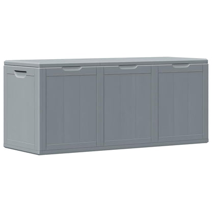 vidaXL Storage Box | Grey | Polypropylene | Large | Modern | Lightweight