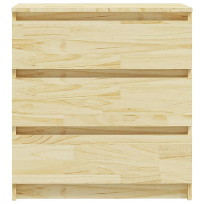 vidaXL Bedside Cabinets 2 pcs 60x36x64 cm Solid Pinewood - Brown