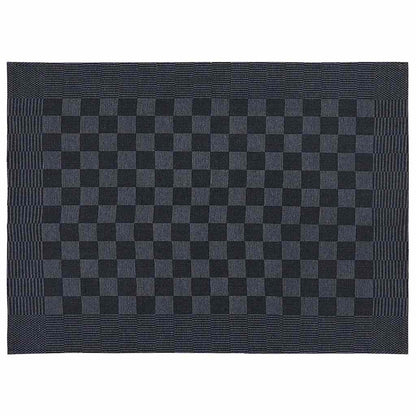 vidaXL 20 Piece Towel Set Black and Grey Cotton - Multicolour - 50 x 70 cm