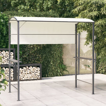 vidaXL Gazebo with Roof 220x110x200 cm Cream