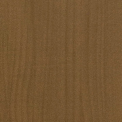 vidaXL Book Cabine Honey Brown 40x35x71 cm Solid Pinewood