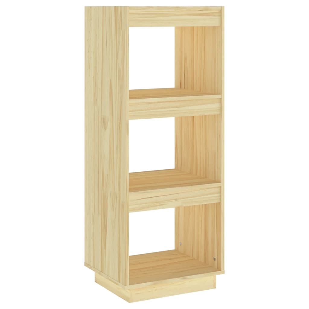 vidaXL Book Cabinet/Room Divider 40x35x103 cm Solid Pinewood - Brown