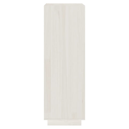 vidaXL Book Cabinet/Room Divider White 40x35x103 cm Solid Pinewood