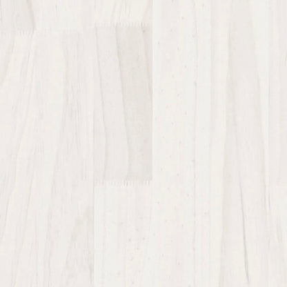 vidaXL Book Cabinet/Room Divider White 40x35x103 cm Solid Pinewood