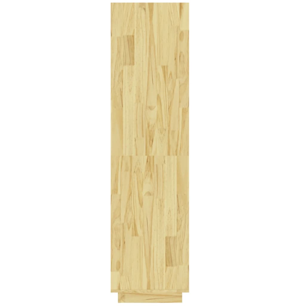 vidaXL Book Cabinet/Room Divider 40x35x135 cm Solid Pinewood - Brown