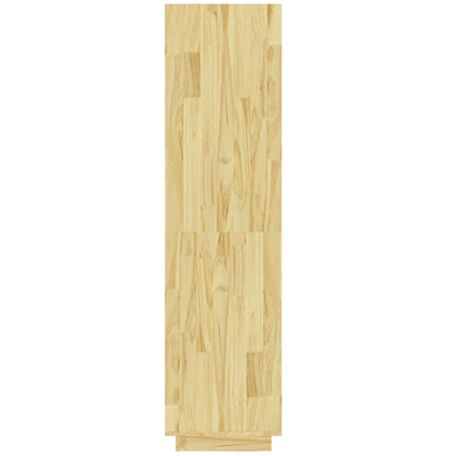 vidaXL Book Cabinet/Room Divider 40x35x135 cm Solid Pinewood - Brown