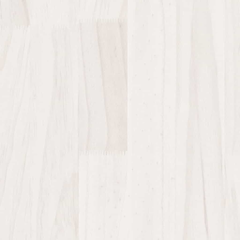vidaXL Book Cabinet/Room Divider White 40x35x135 cm Solid Pinewood