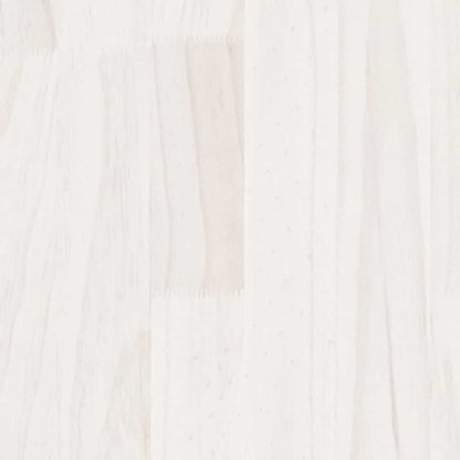 vidaXL Book Cabinet/Room Divider White 40x35x135 cm Solid Pinewood