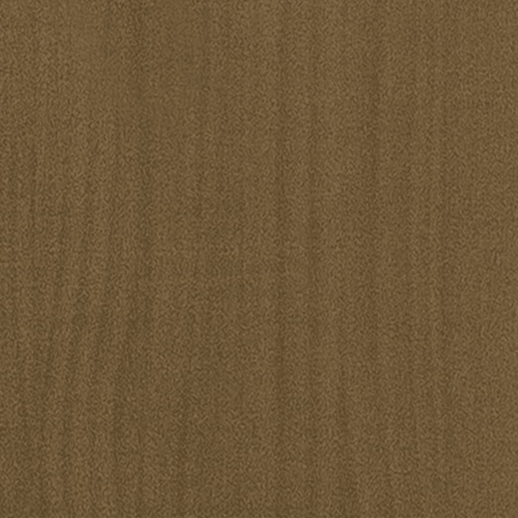 vidaXL Book Cabinet/Room Divider Honey Brown 40x35x135 cm Solid Pinewood