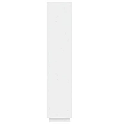 vidaXL Book Cabinet/Room Divider White 40x35x167 cm Solid Wood Pine
