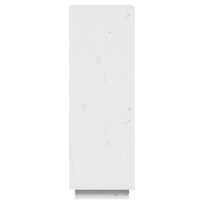 vidaXL Book Cabinet/Room Divider White 60x35x103 cm Solid Wood Pine