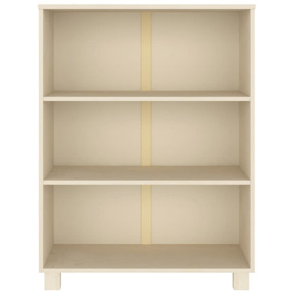 vidaXL Book Cabinet HAMAR Honey Brown 85x35x112 cm Solid Wood Pine