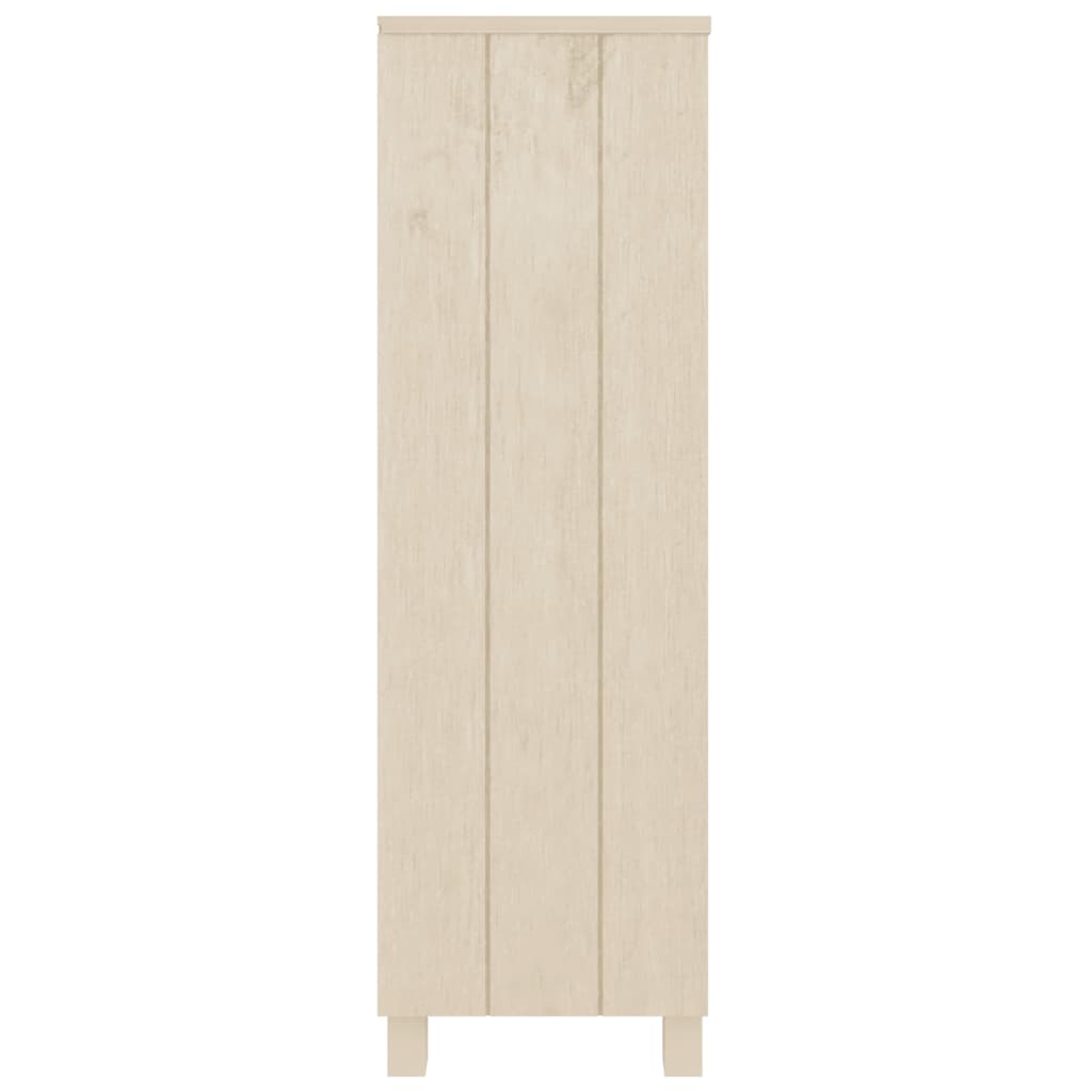 vidaXL Book Cabinet HAMAR Honey Brown 85x35x112 cm Solid Wood Pine
