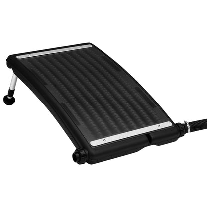 vidaXL Curved Pool Solar Heating Panels 2 pcs 72.5x46 cm - Black