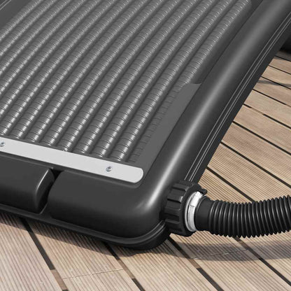 vidaXL Solar Pool Heating Panel | Set of 3 | Black | HDPE | Standard - 110 x 65 cm