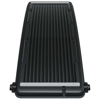 vidaXL Solar Pool Heating Panel | Set of 3 | Black | HDPE | Standard - 110 x 65 cm