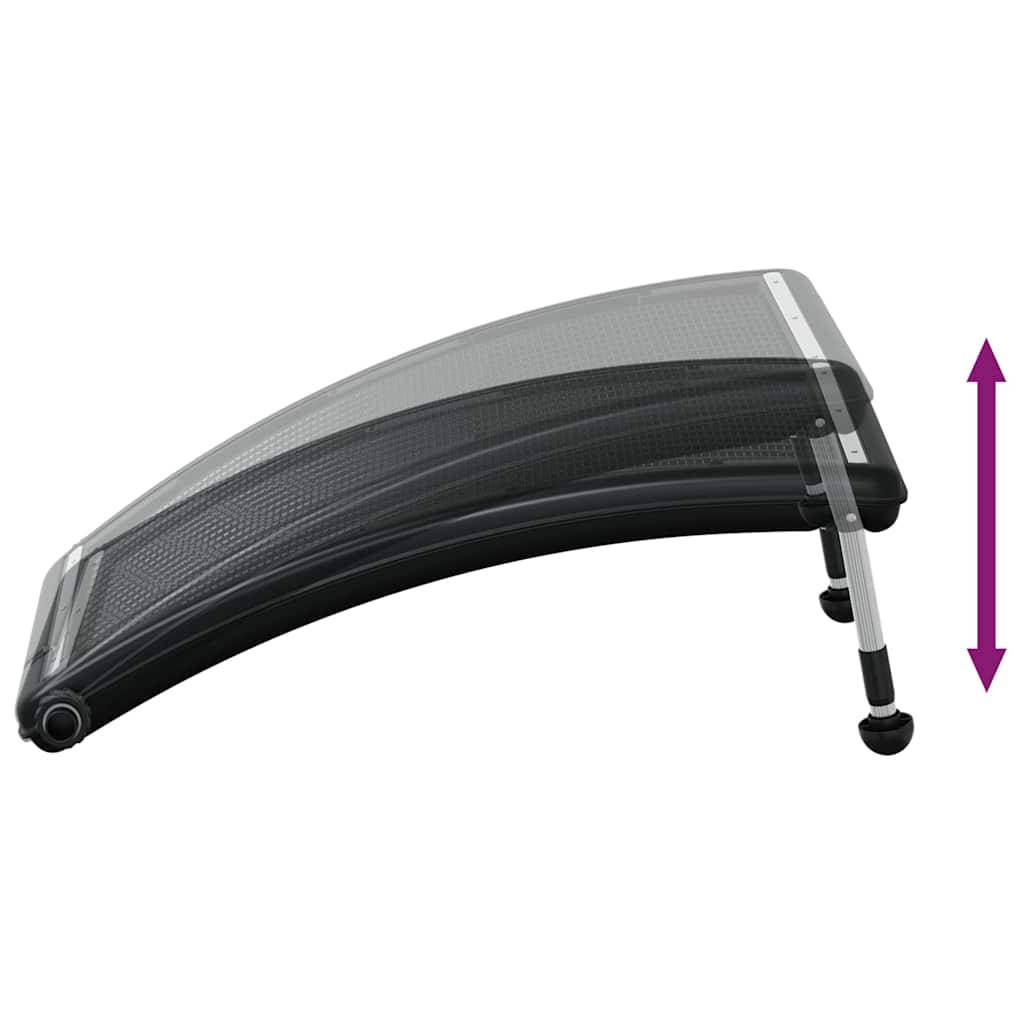 vidaXL Solar Pool Heating Panel | Set of 3 | Black | HDPE | Standard - 110 x 65 cm