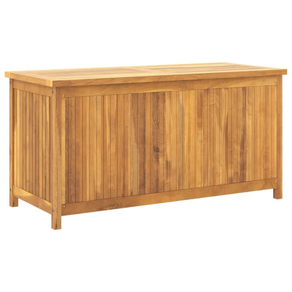 vidaXL Garden Box 114x50x58 cm Solid Wood Teak - Brown