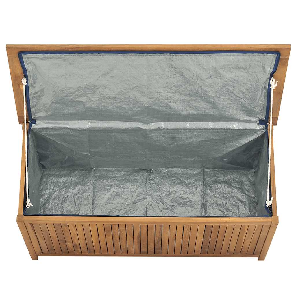 vidaXL Garden Box 114x50x58 cm Solid Wood Teak - Brown