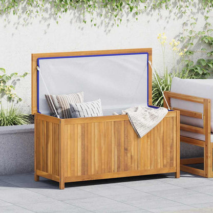 vidaXL Garden Box 114x50x58 cm Solid Wood Teak - Brown