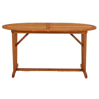 vidaXL Garden Table 200x100x75 cm Solid Wood Eucalyptus - Brown - 23866